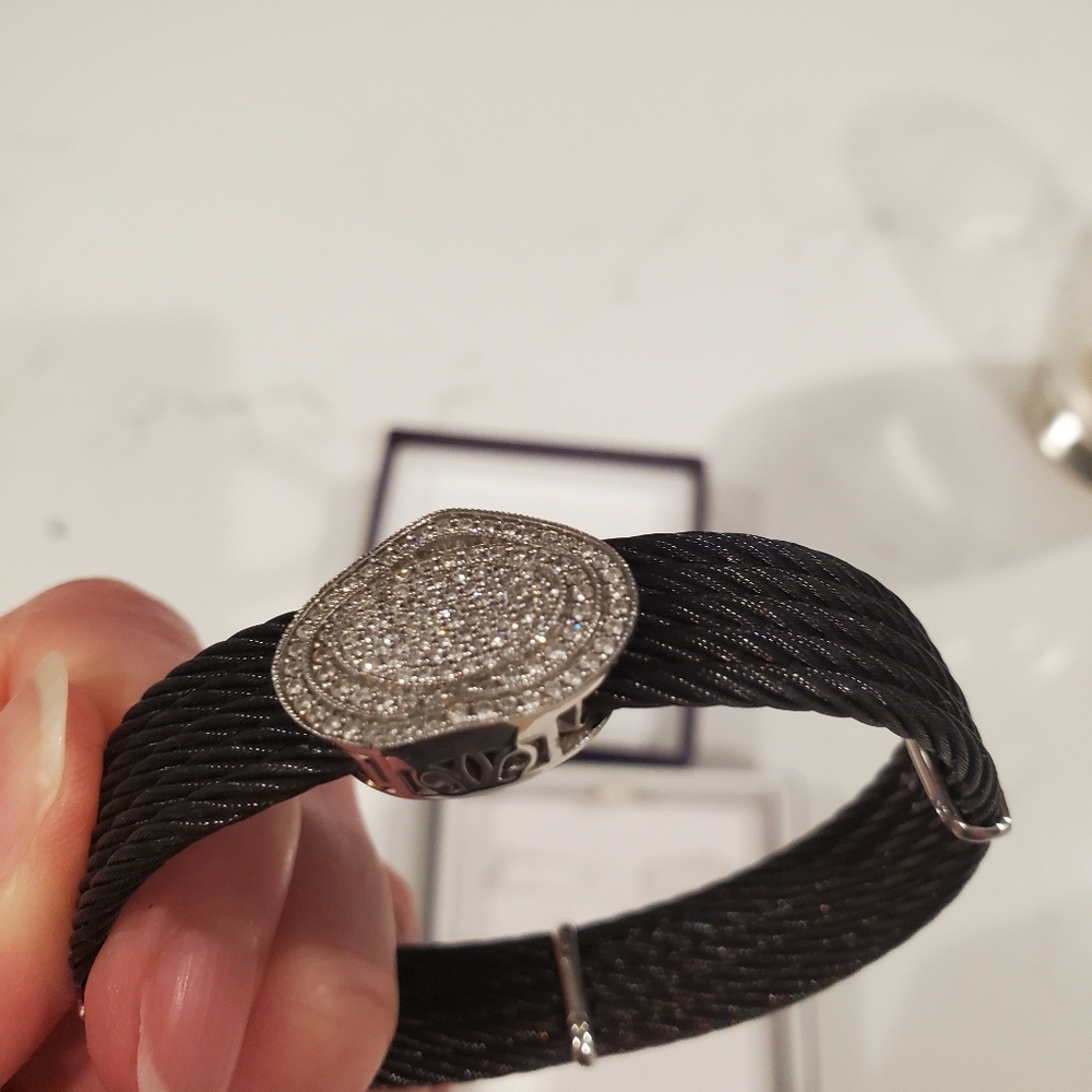 Charriol Diamond bracelet and ring set - Picture 5 of 8